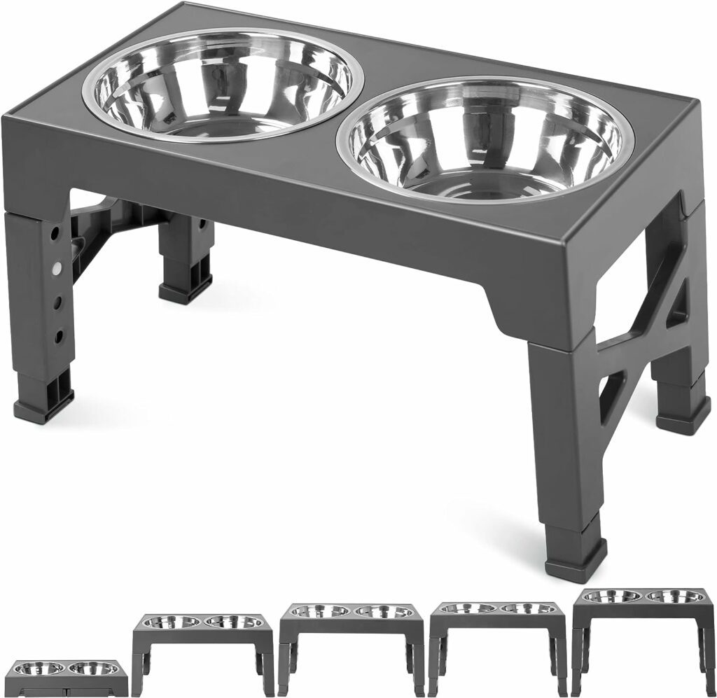 Elevated Dog Bowls for American Bully